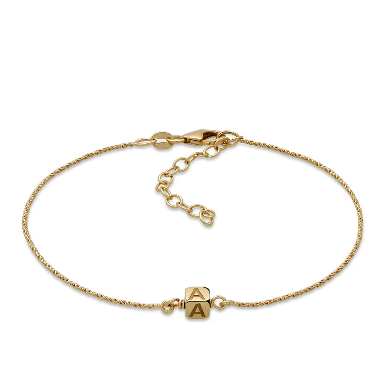 Armband Würfel Gravur