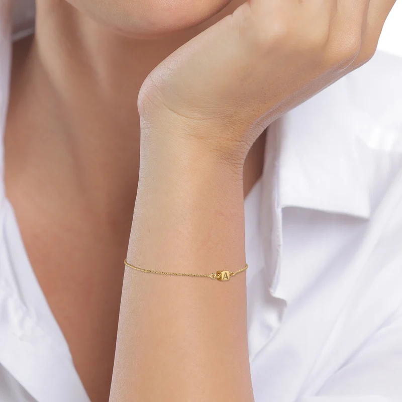 Armband Würfel Gravur