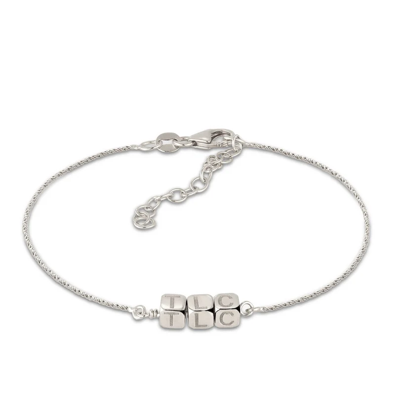 Armband 3x Würfel Gravur