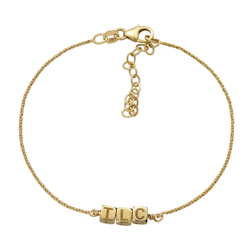 Armband 3x Würfel Gravur