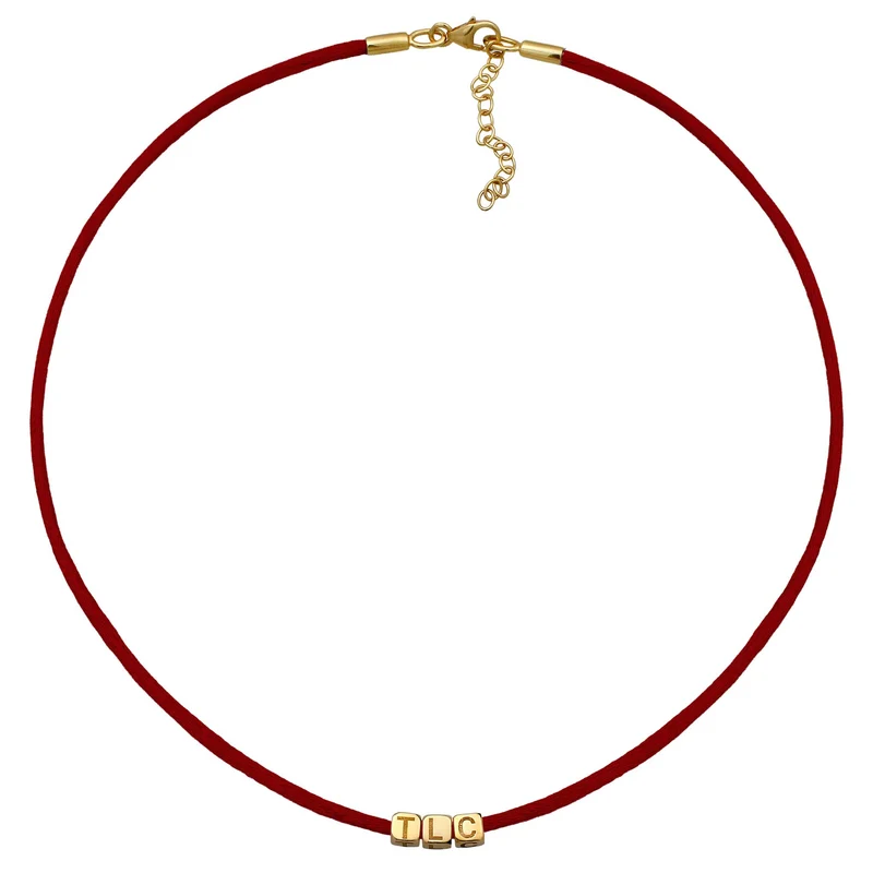 Choker 3x Würfel Gravur | Satin (Lila)