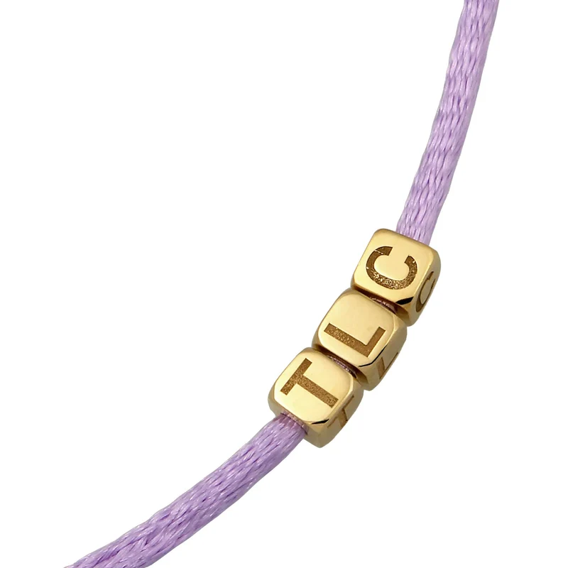 Choker 3x Würfel Gravur | Satin (Lila)