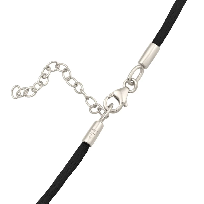 Choker 3x Würfel Gravur | Satin (Lila)