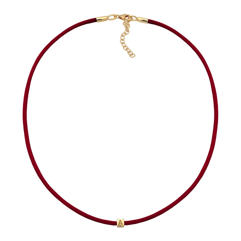 Choker Würfel Gravur | Satin (Lila)
