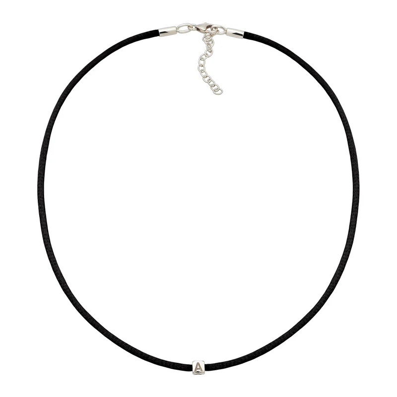 Choker Würfel Gravur | Satin (Lila)