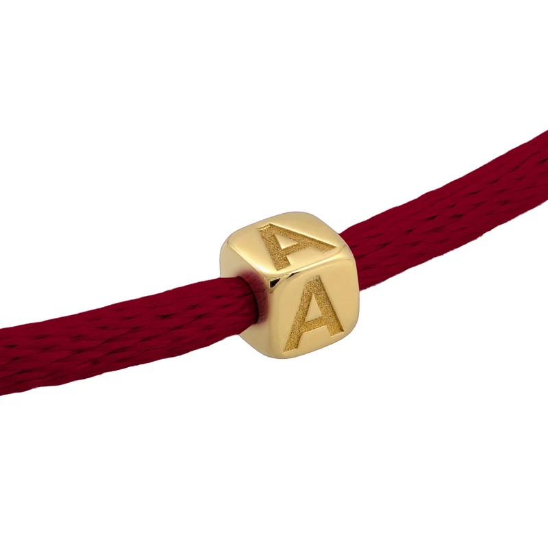 Choker Würfel Gravur | Satin (Lila)
