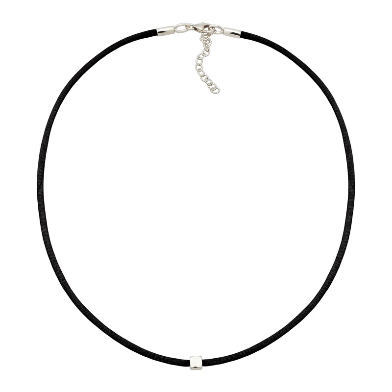 Choker Würfel Gravur | Satin (Lila)