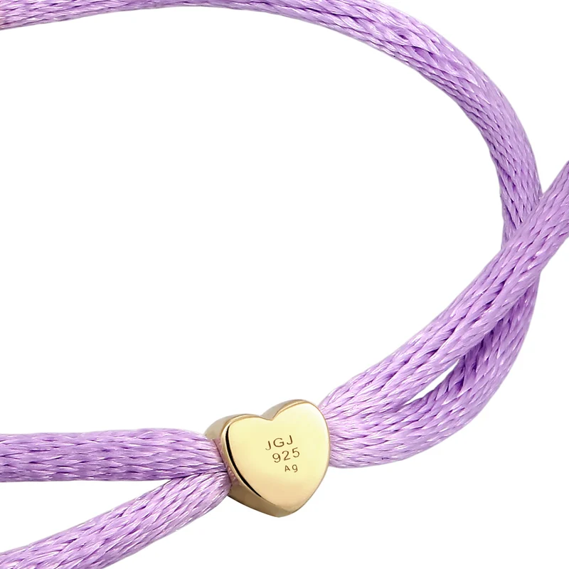 Armband Würfel GIRL | Satin (Lila)