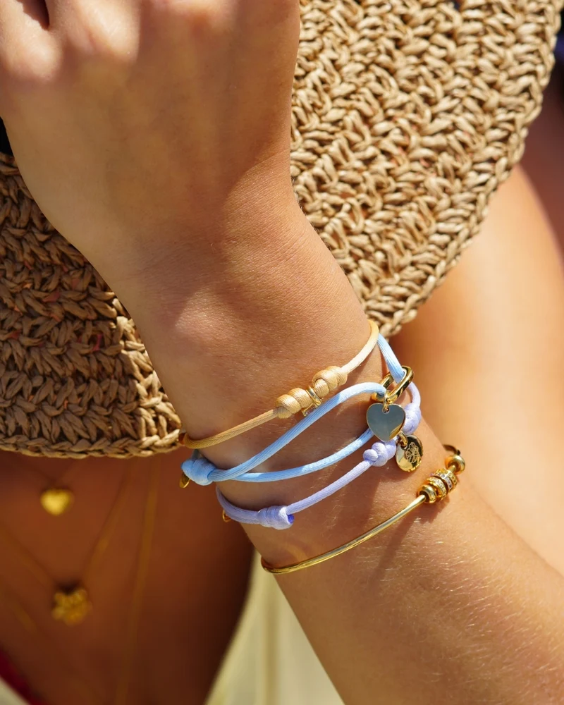 Mon Chéri Charm Armband - Verguld - Gepersonaliseerde Armband