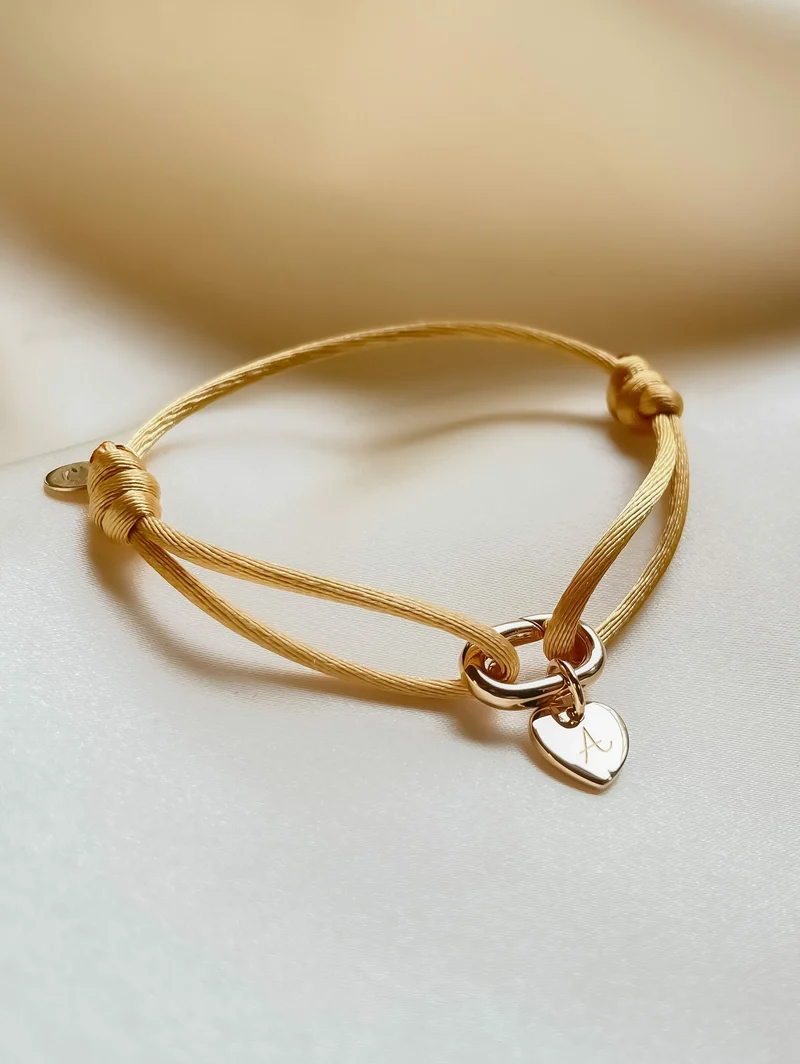 Mon Chéri Charm Armband - Verguld - Gepersonaliseerde Armband