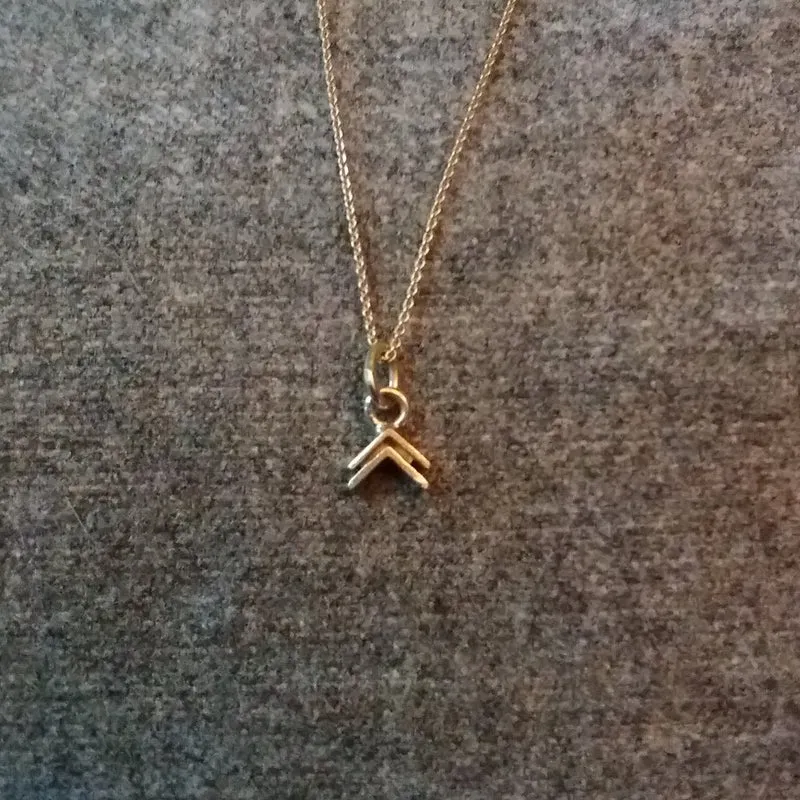 Chevron pendant