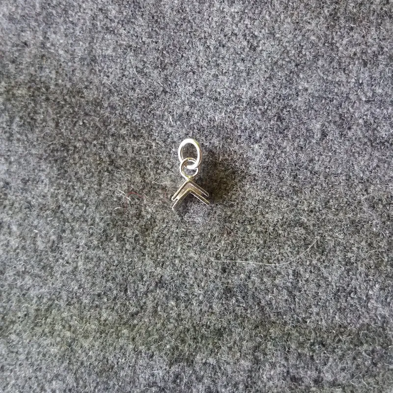 Chevron pendant
