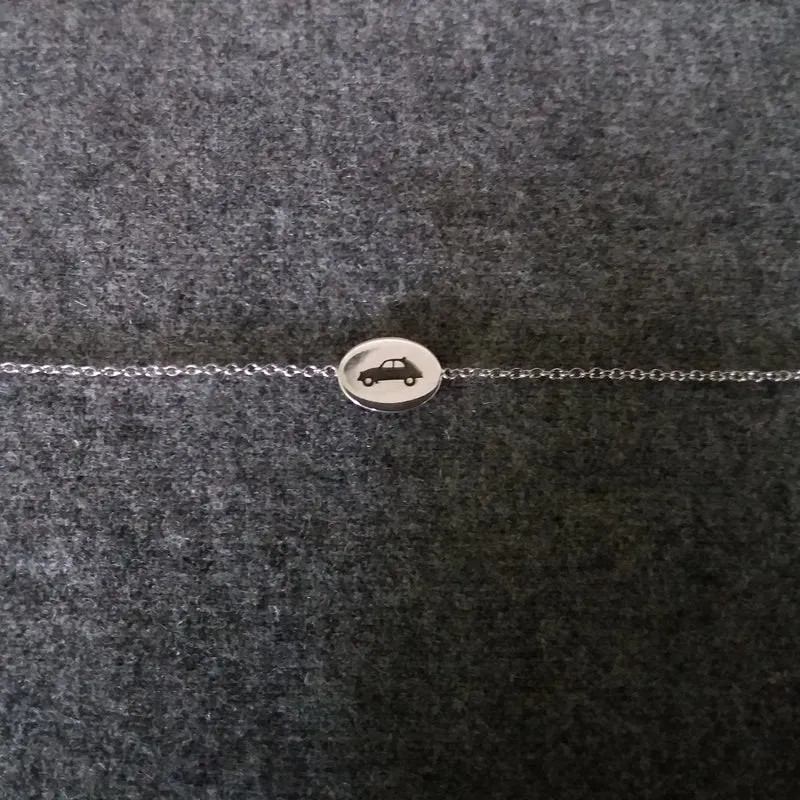 Car silhouette bracelet