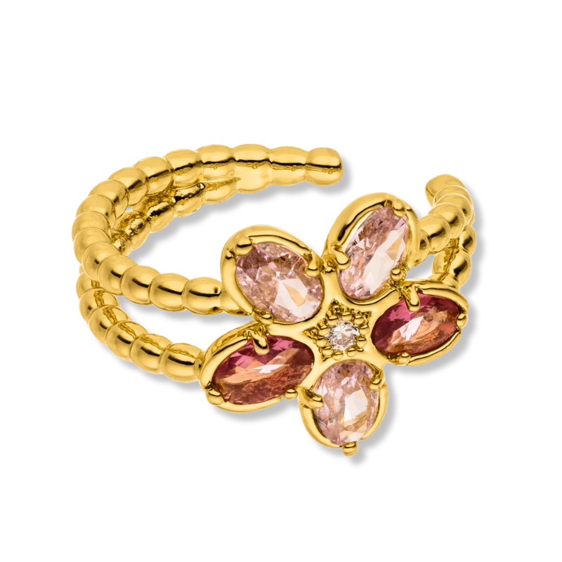 Spring Blossom Earcuff 14K vergoldet