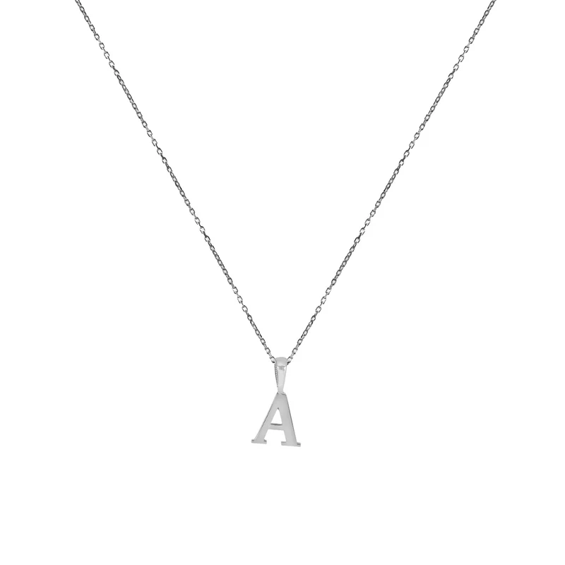Buchstaben Karree-Halskette