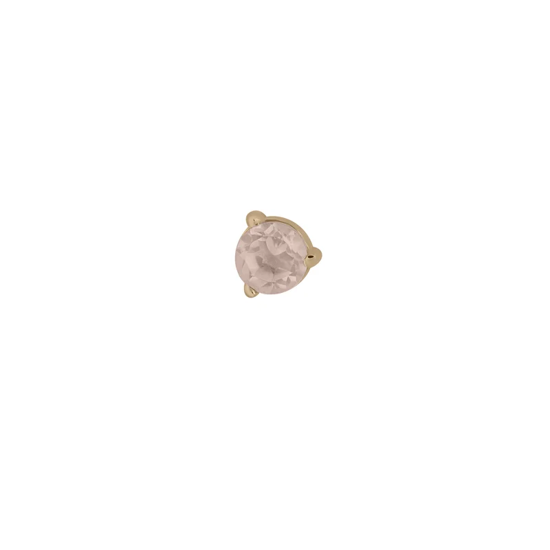 Geburtsedelstein Ohrstecker - 14 K Gelbgold