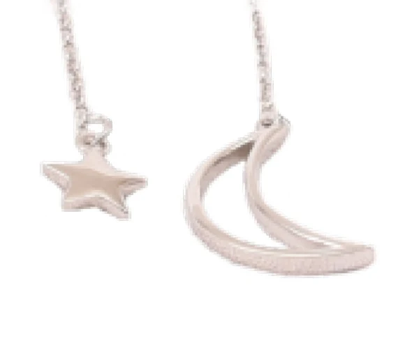 Moon & Star Pendant