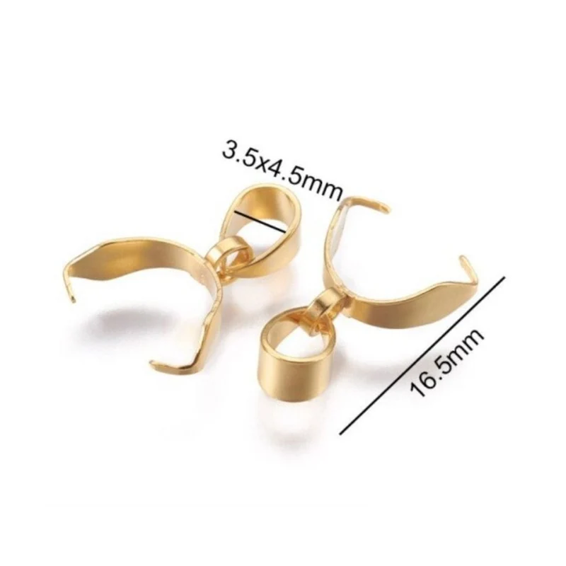 Goldene Öse für Anhänger