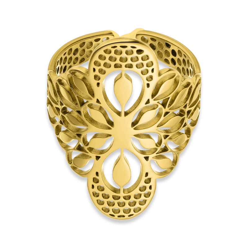 Oriental Ring | 18K vergoldet