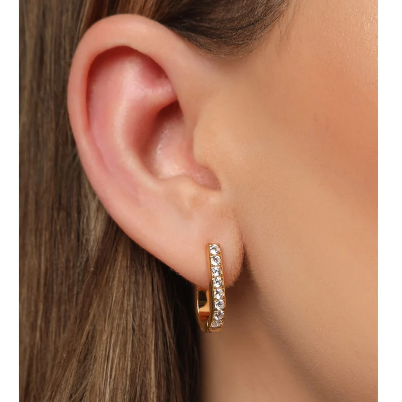 Shine Ohrringe | 18K vergoldet