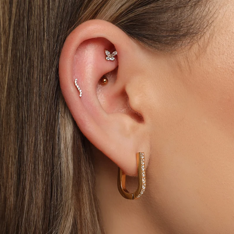 Shine Ohrringe | 18K vergoldet