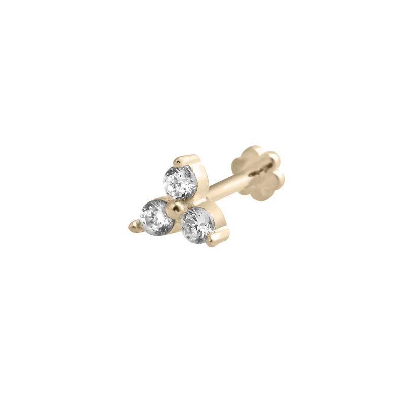 Lumina Piercing - 14 K Gelbgold
