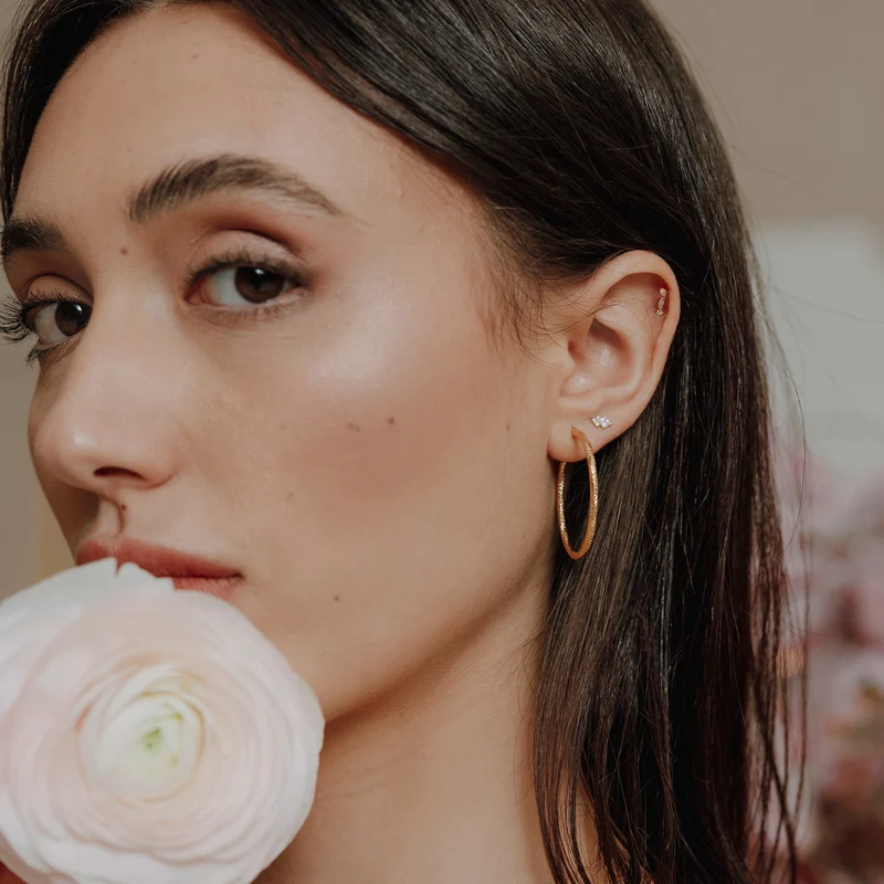 Celeste Piercing - 14 K Gelbgold