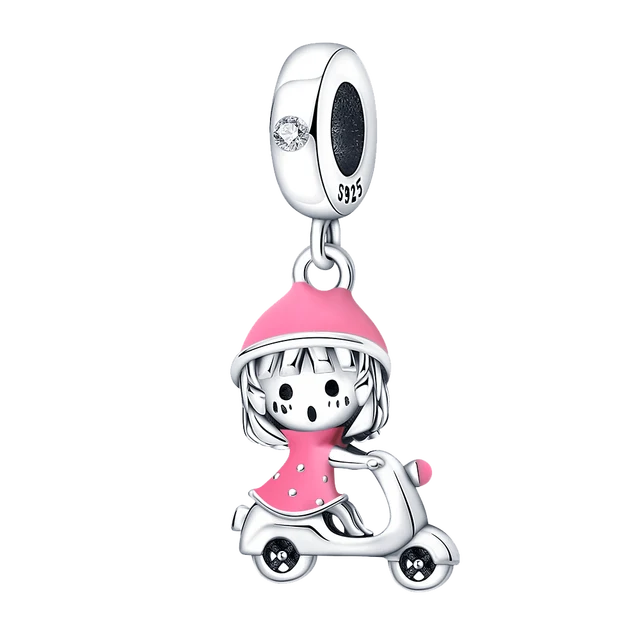 Scooter Girl Dangle Charm | EN
