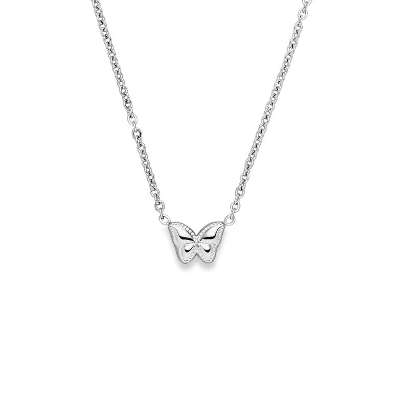Pure Butterfly Kette | 18K vergoldet