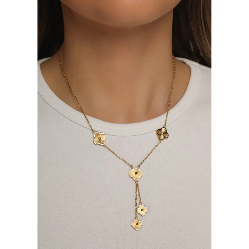 Clover Deluxe Kette | 18K vergoldet