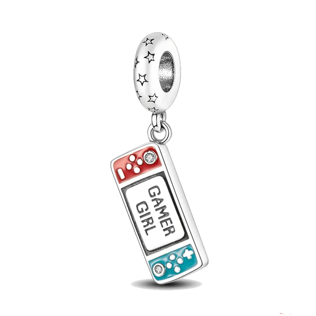 Cool Gamer Girl Charm | CZ EN