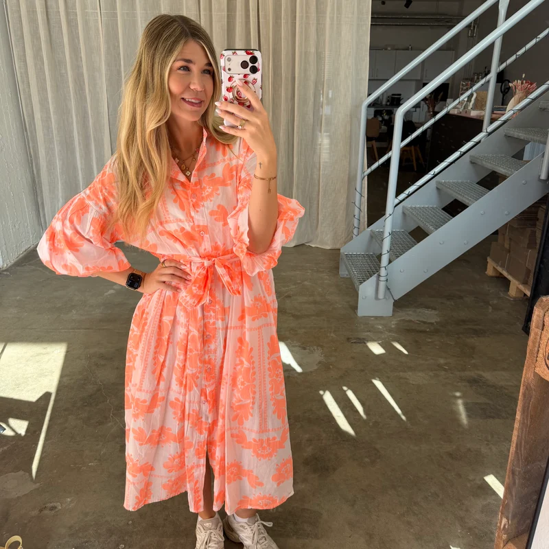 Kleid Bella - Orange