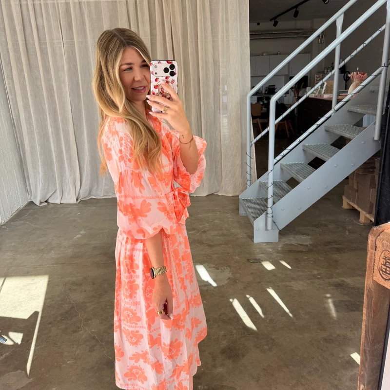 Kleid Bella - Orange