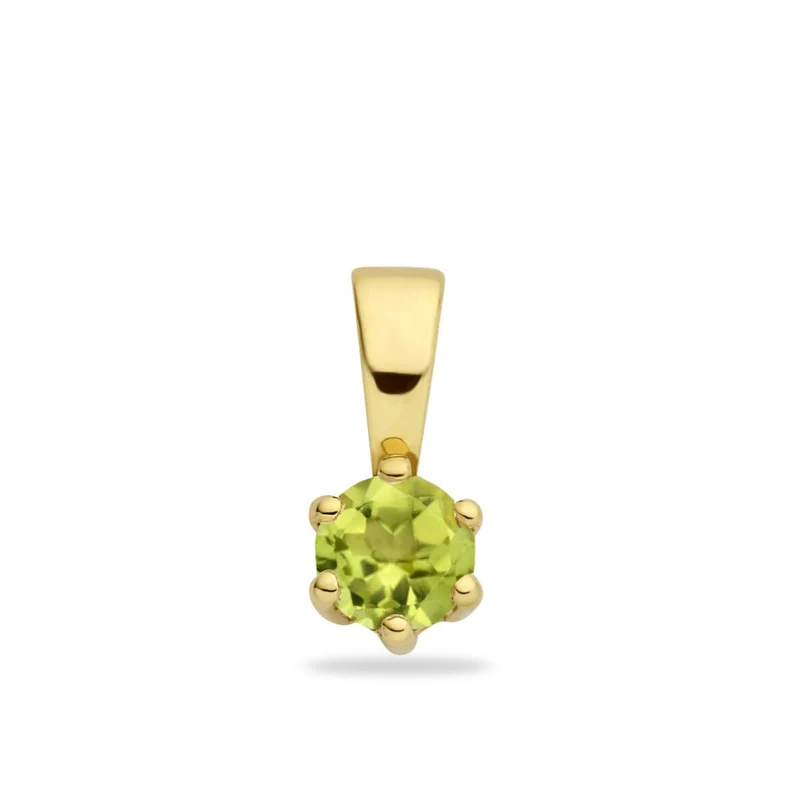 14k Geboortesteen Ketting - Geboortesteen Ketting