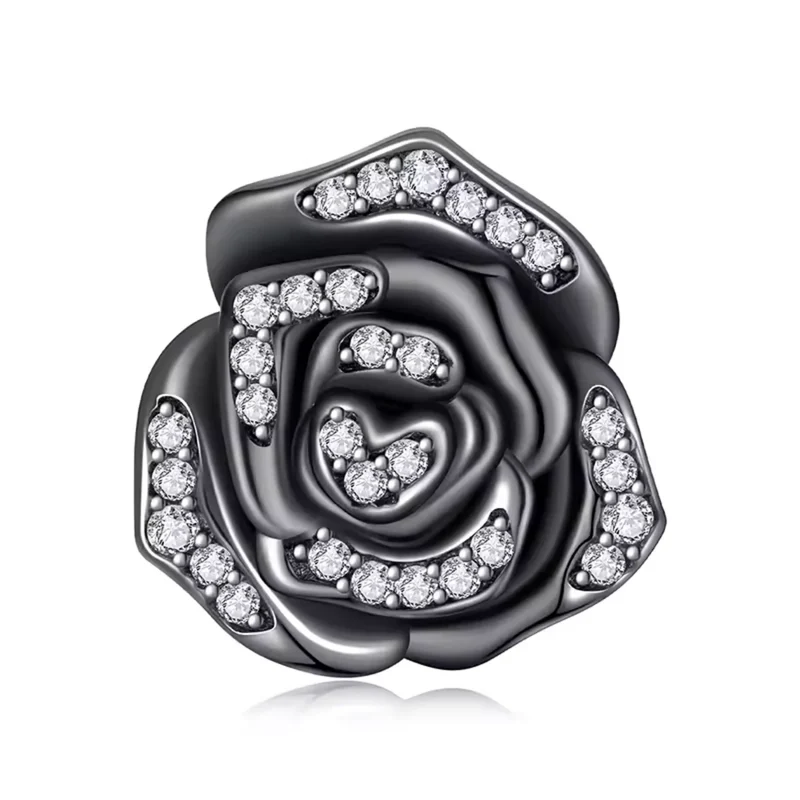 Midnight Bloom Rose Stopper | CZ EN