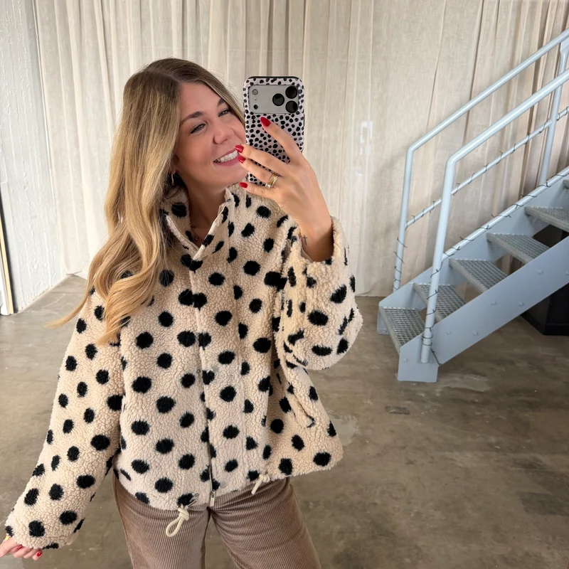 Teddy Jacke Marla - Beige