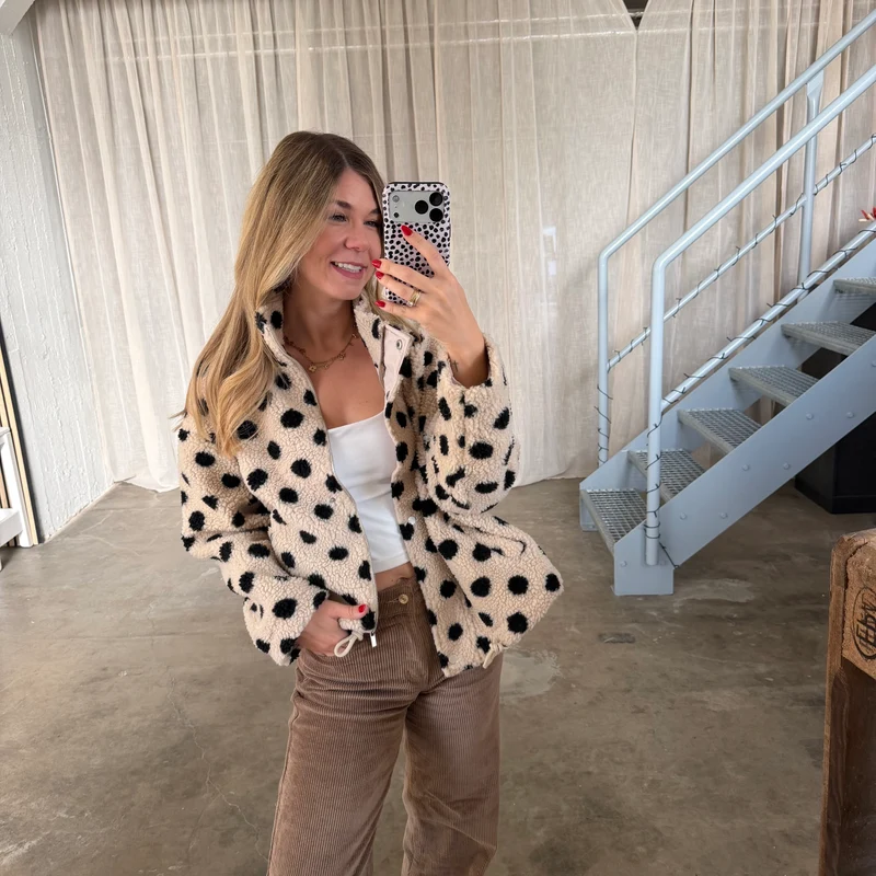 Teddy Jacke Marla - Beige