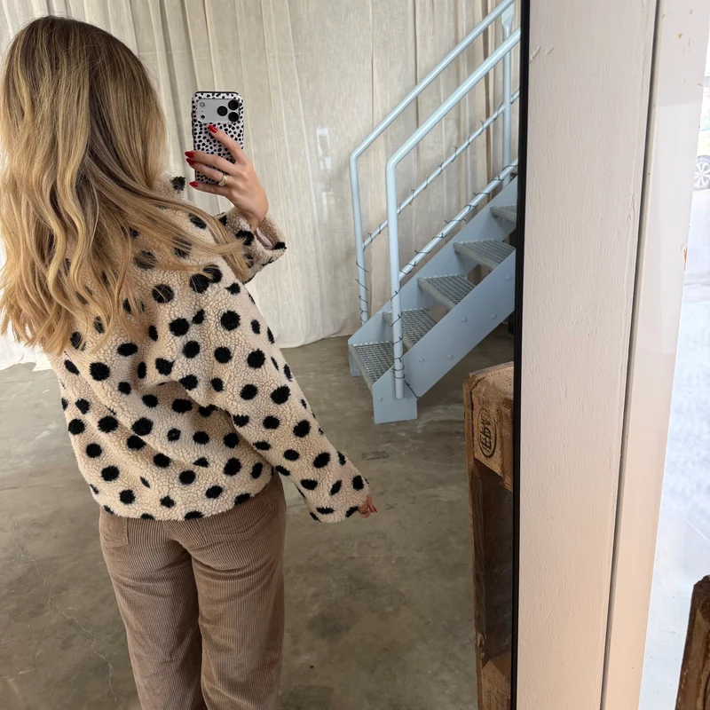 Teddy Jacke Marla - Beige