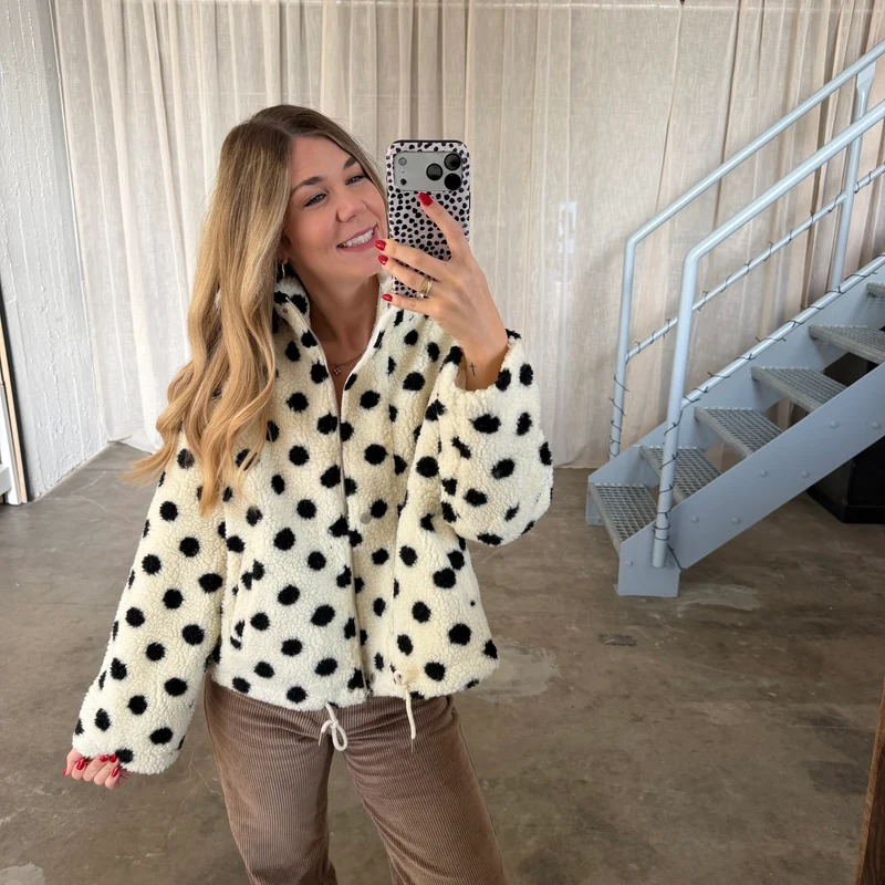 Teddy Jacke Marla - Creme