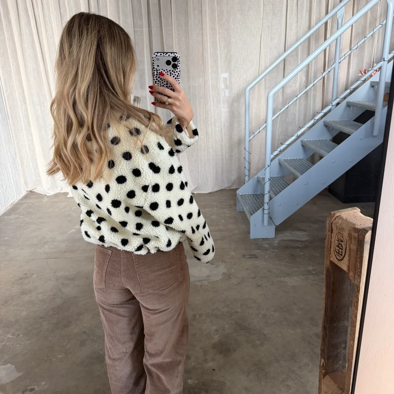 Teddy Jacke Marla - Creme