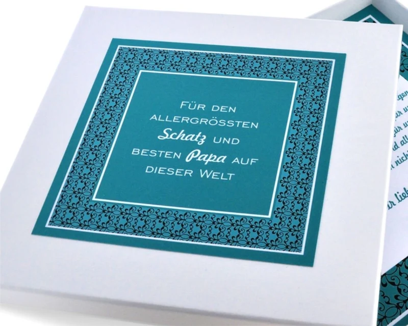 Geschenkschachtel Papa Mama Oma Schachtel Schmuck Geschenk Geburtstag