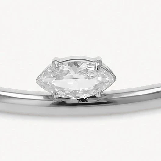 Pure Leaf Armcuff Silver