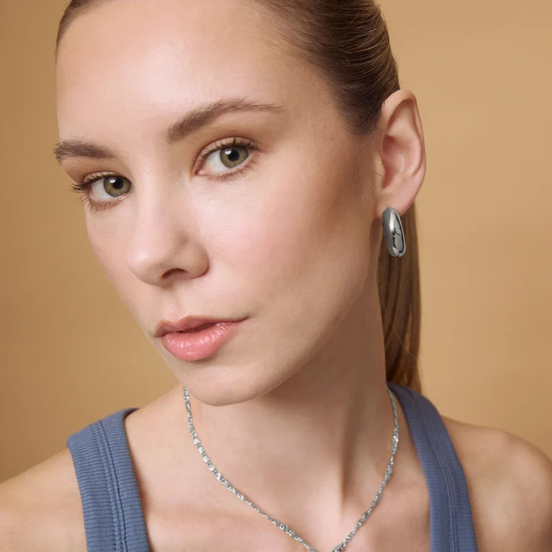 Chubby Large Hoop Earring