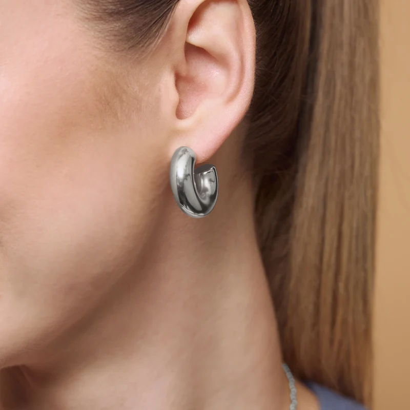 Chubby Large Hoop Earring