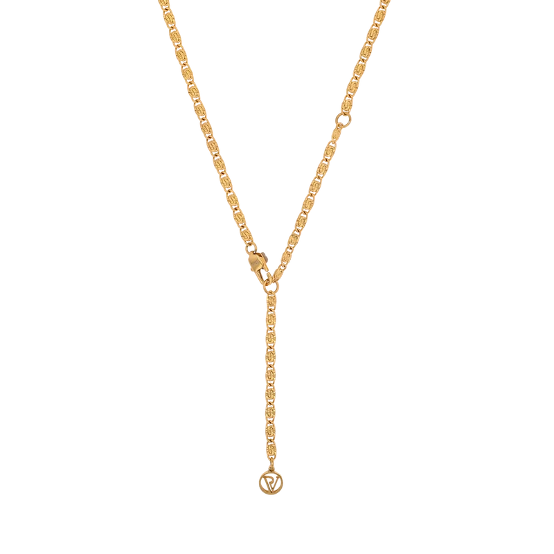 Sunburst Y-Necklace