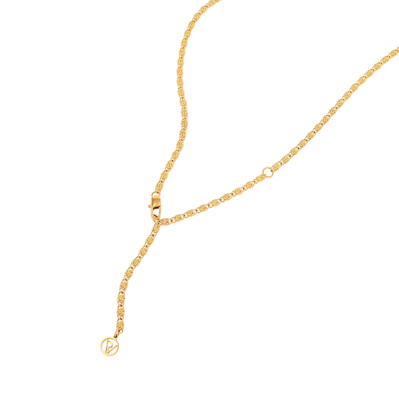 Sunburst Y-Necklace