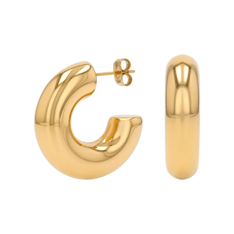Chubby Large Hoop Earring