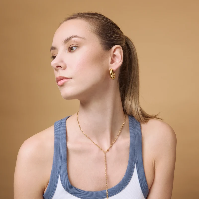 Chubby Large Hoop Earring