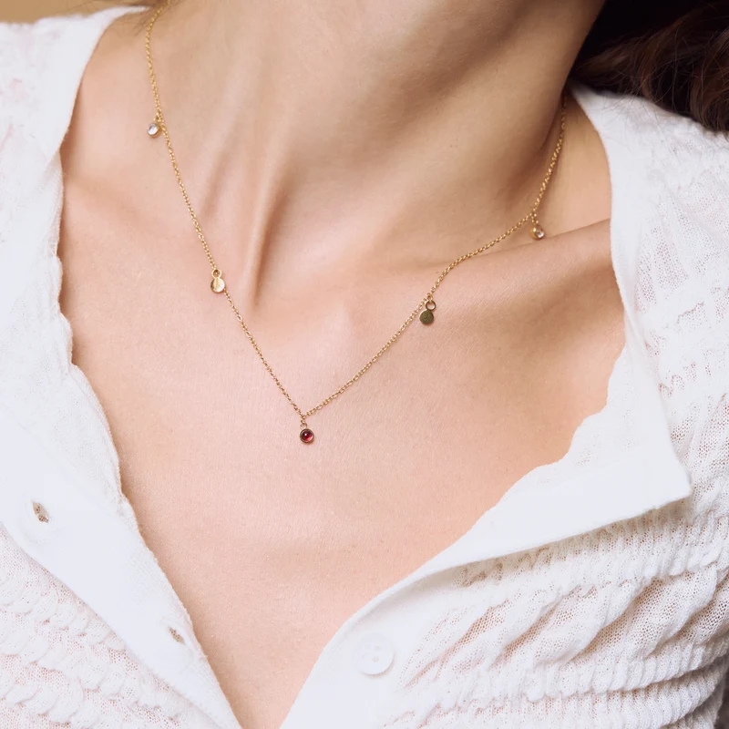 Poppy Mini Charm Necklace