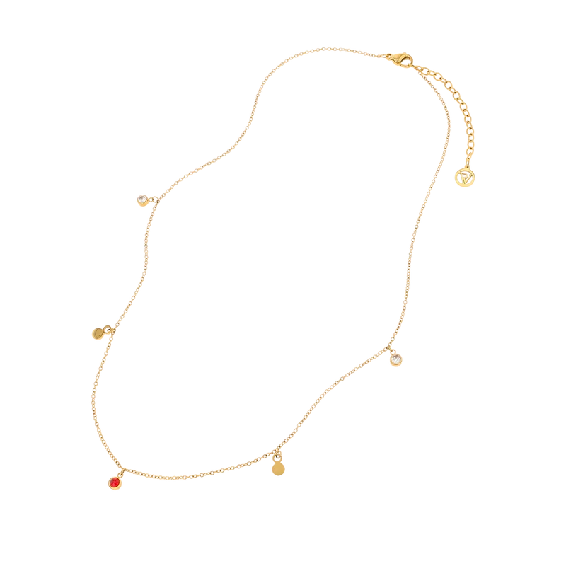 Poppy Mini Charm Necklace